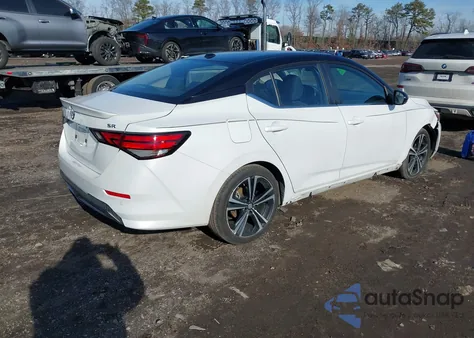 2021 Nissan Sentra Sr Xtronic Cvt из США, поврежденный, VIN 3N1AB8DV6MY301079